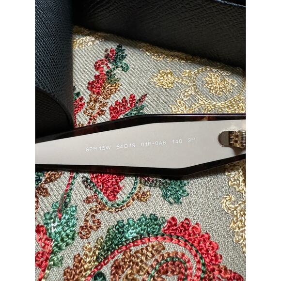 Prada Sunglasses PR15WS 01R0A6 54mm Tortoise Caramel / Brown Gradient Lens - Picture 4 of 7